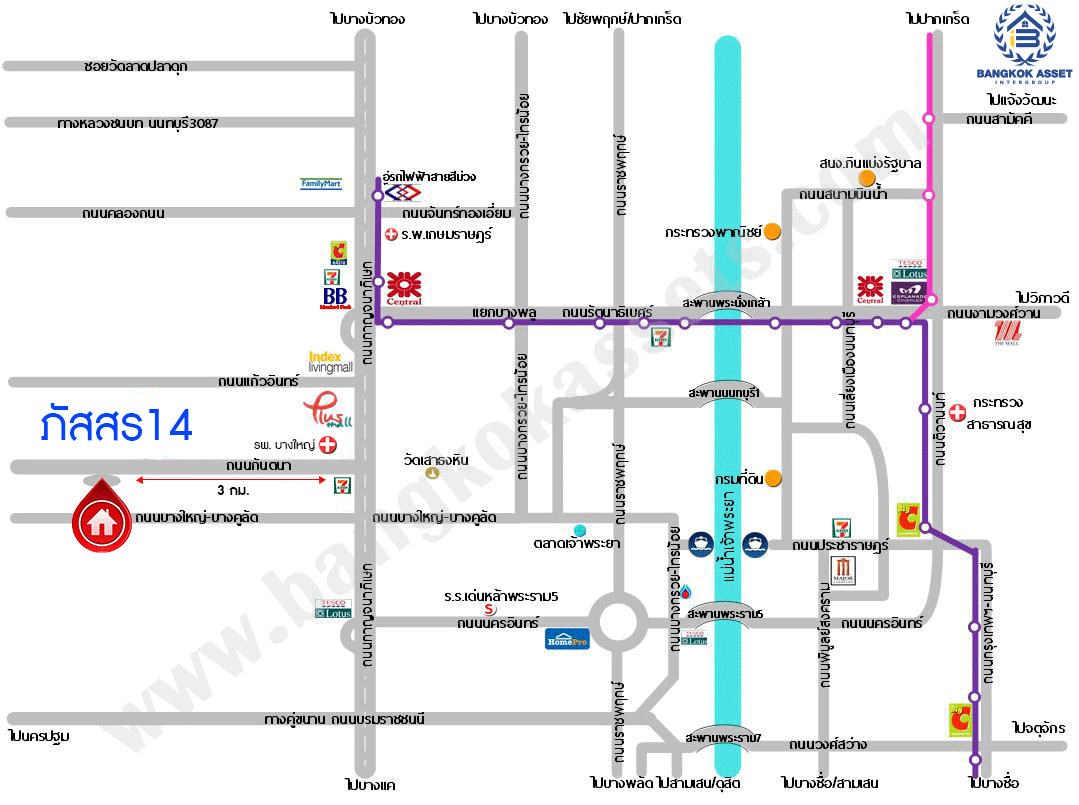 บ้านมือสองตกแต่งใหม่ หลังใหญ่ โครงการ ภัสสร14 บางใหญ่ ดีไซน์ทันสมัย เนื้อที่ 63.8 ตร.ว. รองรับทุกความสุขด้วยแปลนหน้าสวนสาธารณะ ฟังก์ชัน 3 ห้องนอน 3 ห้องน้ำ 2 ที่จอดรถ บนทำเลศักยภาพ ใกล้เซ็นทรัลเวสต์เกต ทางด่วน "ศรีรัช" และรถไฟฟ้าสายสีม่วง "สถานีตลาดบางใหญ่"...